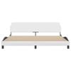 vidaXL Bedframe "Dover" kunstleer wit 200x200 cm