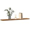 vidaXL Wandschappen 4 st 60x10x1,5 cm bewerkt hout oud houtkleurig