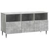 vidaXL TV-kast met lade Betongrijs 102 x 34,5 x 50 cm Bewerkt hout