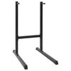 vidaXL Dip station Zwart 103,5 x 66,5 x 121,5 cm Gepoedercoat staal