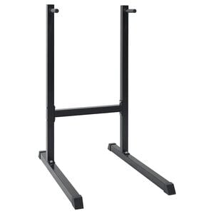 vidaXL Dip station Zwart 103,5 x 66,5 x 121,5 cm Gepoedercoat staal
