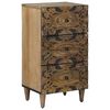 vidaXL Dressoir Bruin 40 x 33,5 x 75 cm Massief Mango Hout