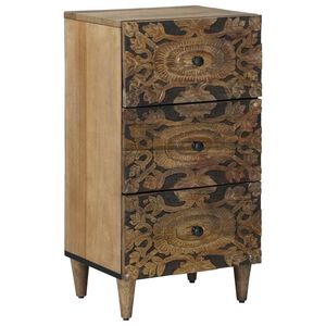 vidaXL Dressoir Bruin 40 x 33 x 75 cm Massief Mango Hout