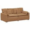 vidaXL Modulaire bank met kussens beige