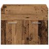 vidaXL Badkamerkast met opslag Oudhout 60 x 38,5 x 46 cm Bewerkt hout