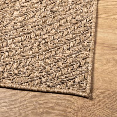 vidaXL Vloerkleed ZIZUR binnen en buiten 160x230 cm jute look