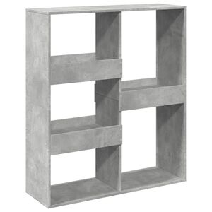 vidaXL Kamerscherm 100x33x115 cm bewerkt hout betongrijs