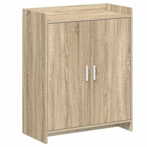 vidaXL Schoenenkast Sonoma Eiken 73,5 x 36 x 92 cm Bewerkt hout