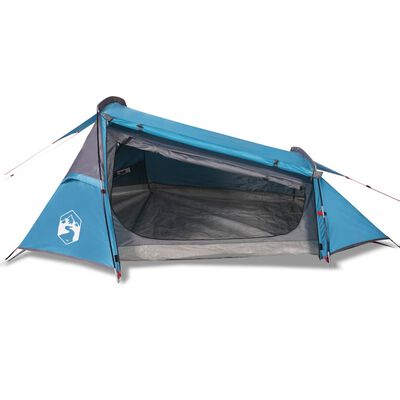 vidaXL Tunneltent 2-persoons waterdicht blauw