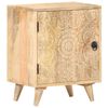 vidaXL Nachtkastje bewerkt 40x30x50 cm massief mangohout