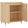 vidaXL Dressoir 60x35x70 cm bewerkt hout sonoma eikenkleurig