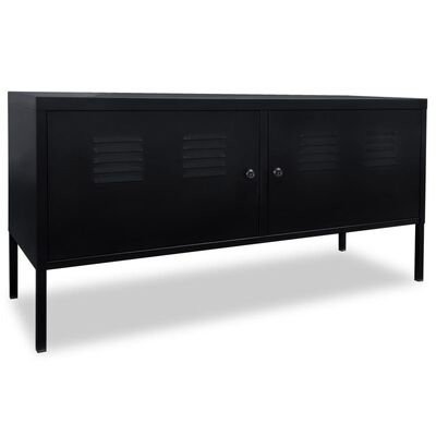 vidaXL Tv-meubel 118x40x60 cm zwart