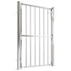 vidaXL Tuinpoort 100x145 cm roestvrij staal