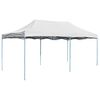 vidaXL Partytent inklapbaar 3x6 m staal wit