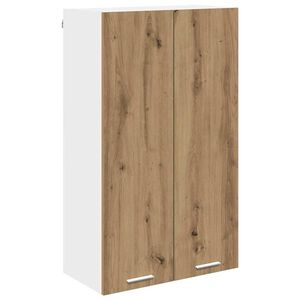 vidaXL Hangkast met opslag Artisan Eiken 60 x 31 x 100 cm Bewerkt hout