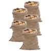 vidaXL Jutezakken 5 stuks 60x105 cm 100% jute 220 g/m&sup2;