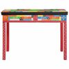 vidaXL Bureau met lade Bruin 100 x 50 x 75 cm Massief mangohout