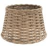 vidaXL Plafondlampenkap &Oslash;38x23 cm wicker bruin