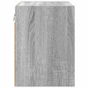 vidaXL Hangkast met opslag Grijs Sonoma 40 x 29,5 x 40 cm Bewerkt hout