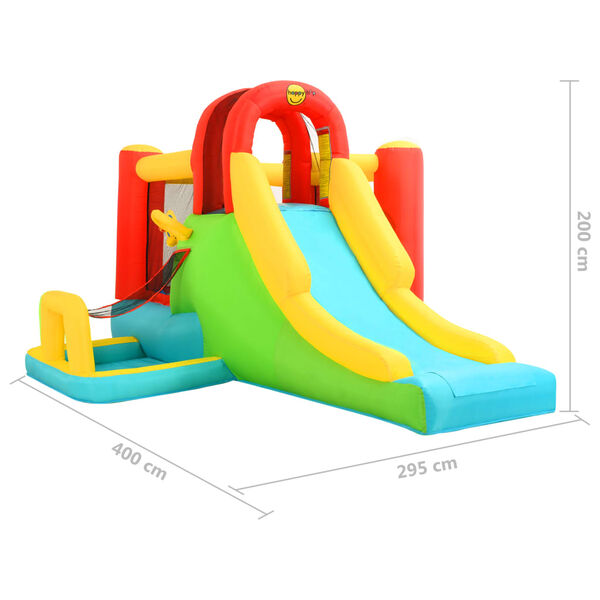 Happy Hop Springkussen met glijbaan 400x295x200 cm PVC