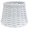 vidaXL Plafondlampenkap &Oslash;25x17 cm wicker wit