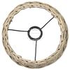 vidaXL Lampenkap 30x20 cm wicker naturel