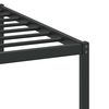 vidaXL Bedframe zonder matras 107x203 cm spaanplaat bruin eikenkleurig