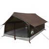 vidaXL Tent 2-persoons waterdicht bruin