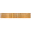 vidaXL Vloerkleed rechthoekig 70x400 cm bamboe naturel