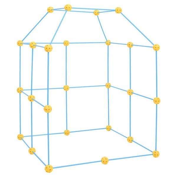 vidaXL 72-delig Fort-bouwpakket voor kinderen