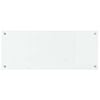 vidaXL Keuken Achterwand Doorzichtig 100 x 40 cm gehard glas