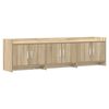 vidaXL TV-kast 168 x 33 x 47 cm Sonoma Eiken Bewerkt hout