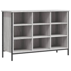vidaXL Schoenenkast 100x35x70 cm bewerkt hout grijs sonoma eikenkleur