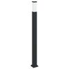 vidaXL Bolderverlichting 110 cm Zwart IP44