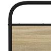 vidaXL Bedframe zonder matras bewerkt hout sonoma eikenkleur 140x200cm