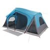 vidaXL Huisje Tent Blauw 10-persoons Polyester en staal