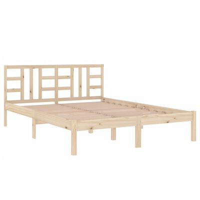 vidaXL Bedframe massief hout 140x200 cm