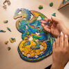 UNIDRAGON Puzzel Guarding Dragon 330 stukjes king size 27x44 cm hout