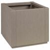 vidaXL Tuinbloembak Licht Bruin 36 x 36 x 35 cm PP