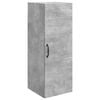 vidaXL Wandkast Betongrijs 33 x 34,5 x 90 cm Bewerkt hout