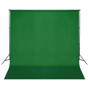 vidaXL Achtergrondsysteem 600x300 cm groen