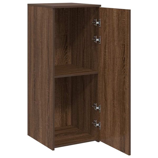 vidaXL Opbergkast 40x45x103,5 cm bewerkt hout bruin eikenkleurig
