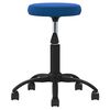 vidaXL Massagekruk fluweel blauw