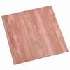 vidaXL Vloerplanken 55 pcs Rood 5,11 m&sup2; PVC
