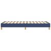 vidaXL Boxspring bed 90x190 cm stof blauw