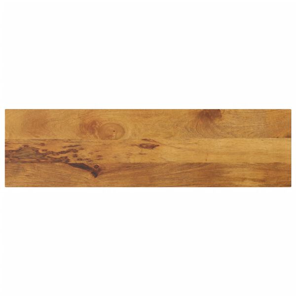 vidaXL Tafelblad rechthoekig 110x20x2,5 cm massief mangohout