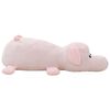 vidaXL Knuffel varken pluche roze