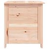 vidaXL Kussenbox 50x50x56 cm massief vurenhout