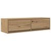 vidaXL TV-kast 100 x 31 x 25,5 cm artisanaal eikenkleurig Bewerkt hout