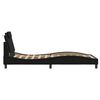 vidaXL Bedframe "Viana" zonder matras kunstleer zwart 100x200 cm